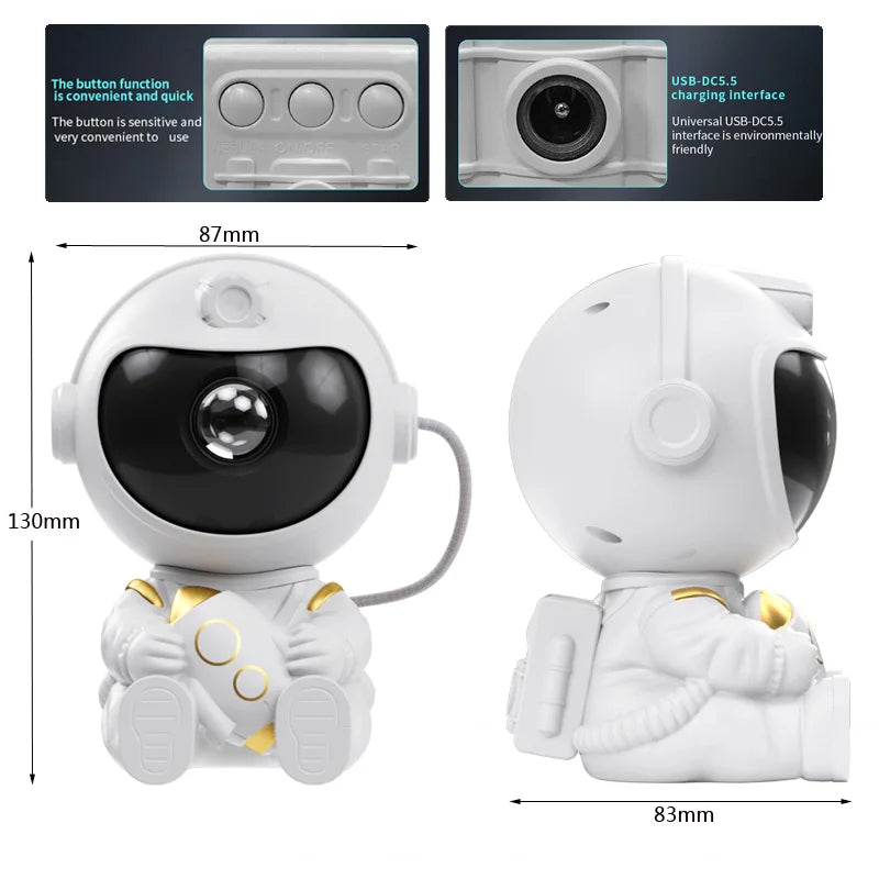 Kosmiczny Projektor Gwiazd - Astronauta